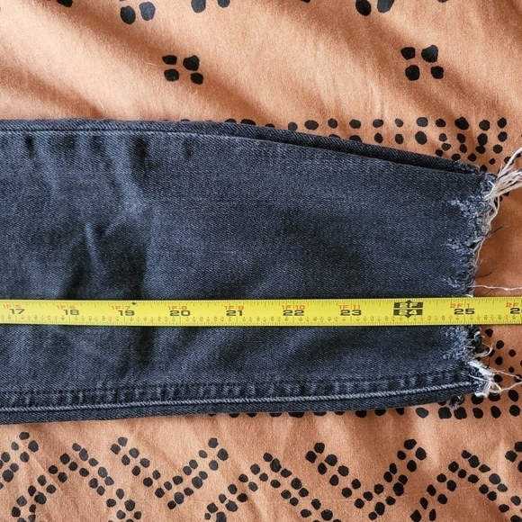 VGUC Rag & Bone Lenox High Waist Ankle Skinny Black 24 - Picture 14 of 14
